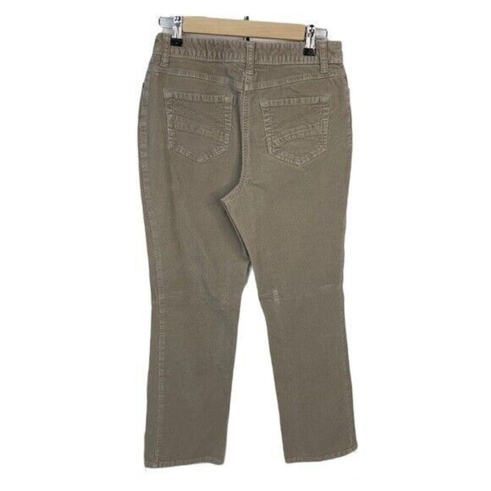 Style&co Corduroy Pants Beige Size 6P Women’s Straight Leg